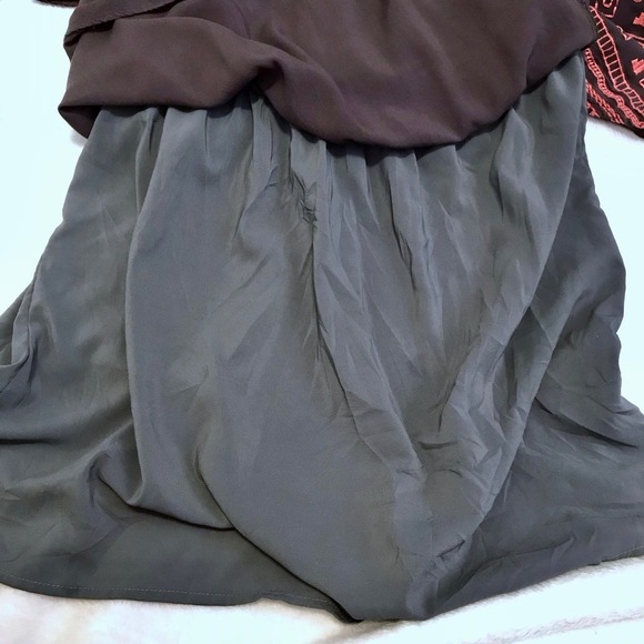 Under Skies Mini Embroidered Dress Women L - Picture 8 of 12